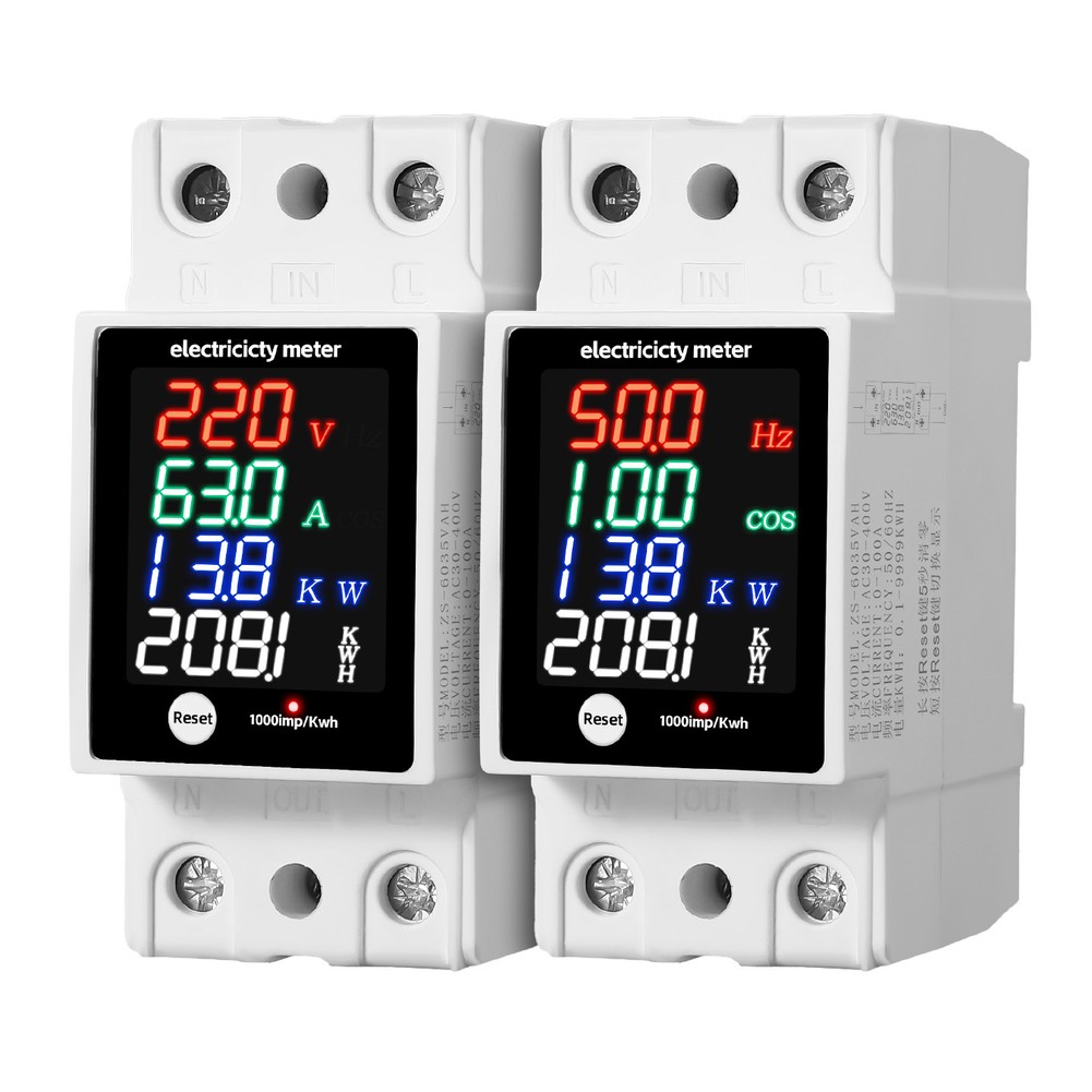 Multifunctionele digitale disp - Energy Monitor Meter recensie en prijs