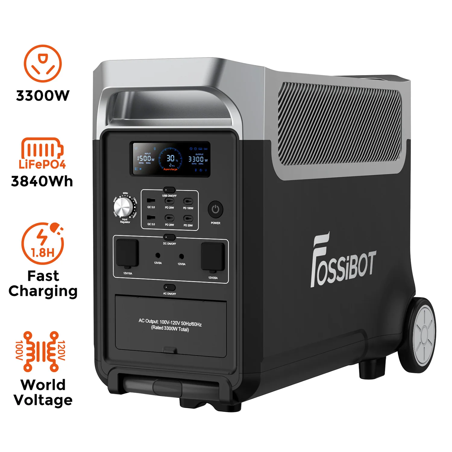 Fossibot F3600 Pro-generator m - Solar Generator recensie en prijs