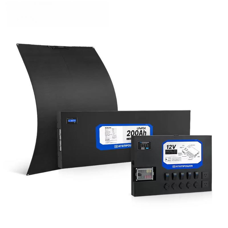 Camping dubbel batterijsysteem - Solar Panel 200W recensie en prijs