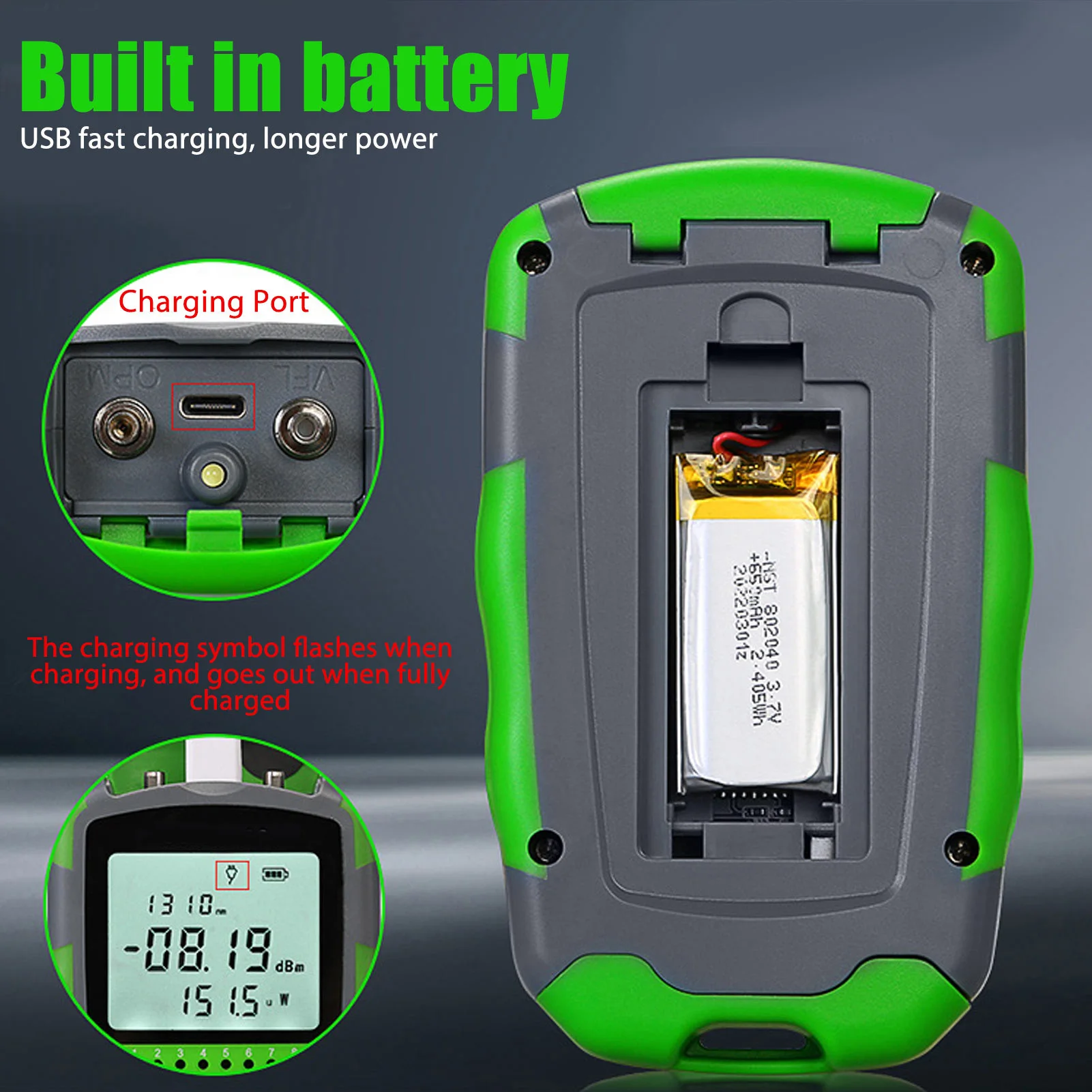 Rood licht optische kabel Powe - Energy Monitor Meter recensie en prijs