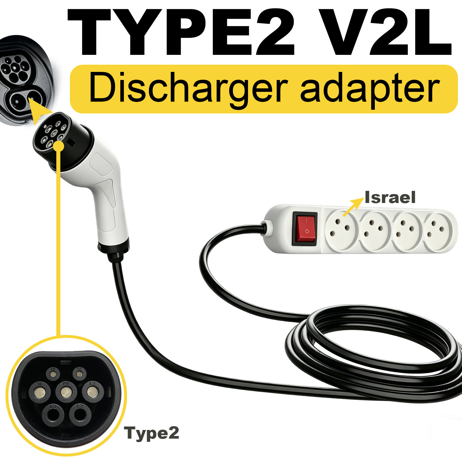 Type2 V2L-ontladingsadapter Is - Outdoor Power Station recensie en prijs