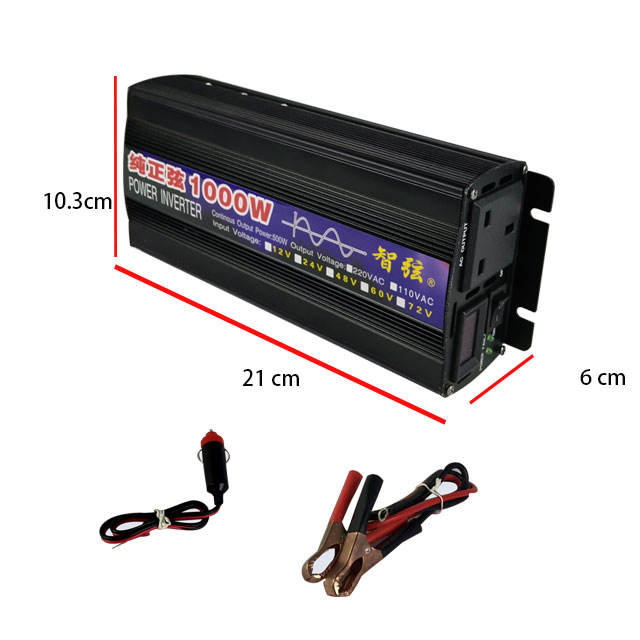 Zuivere Sinus Inverter 1000W 5 - Power Inverter recensie en prijs